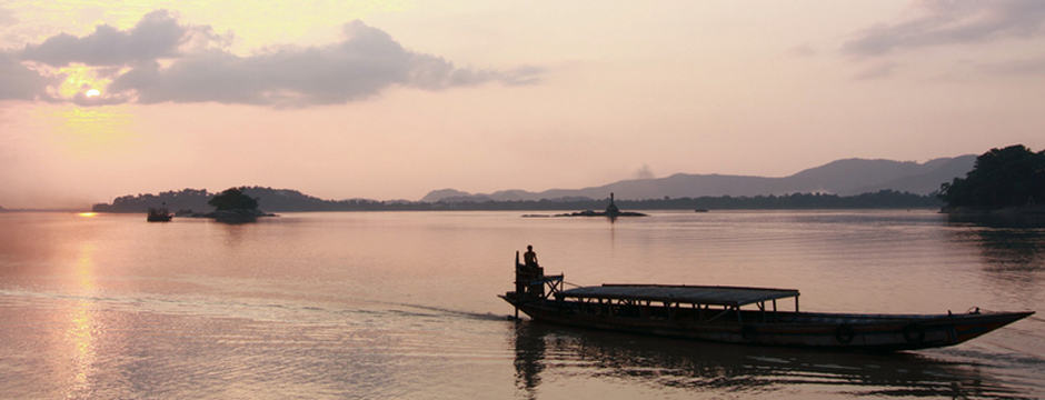 Brahmaputra River, Assam.